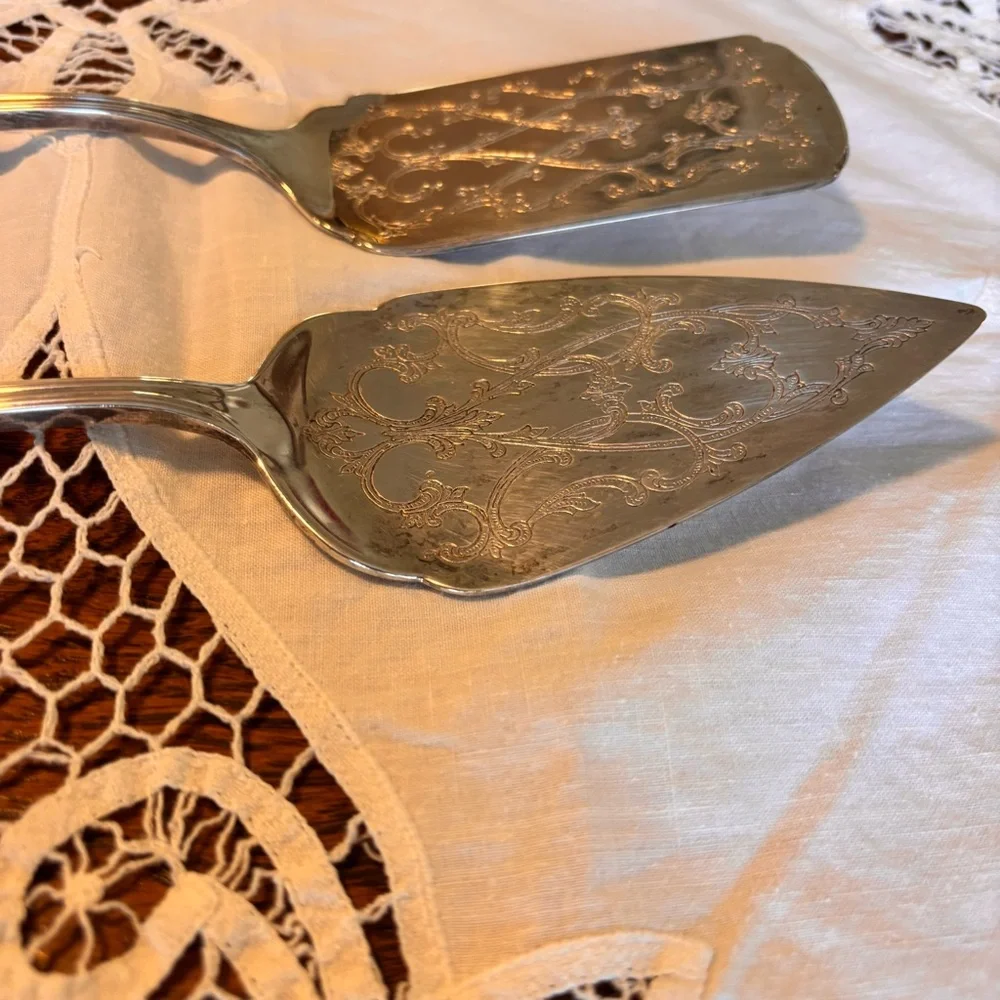 Gorham Silver Serving Utensil Duo Vintage
